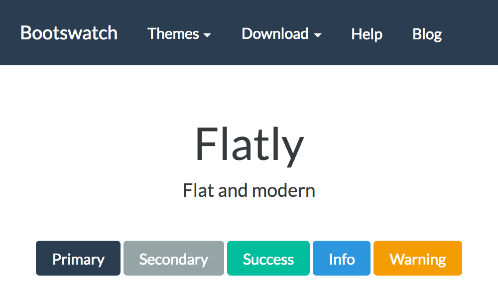 Flatly Preview